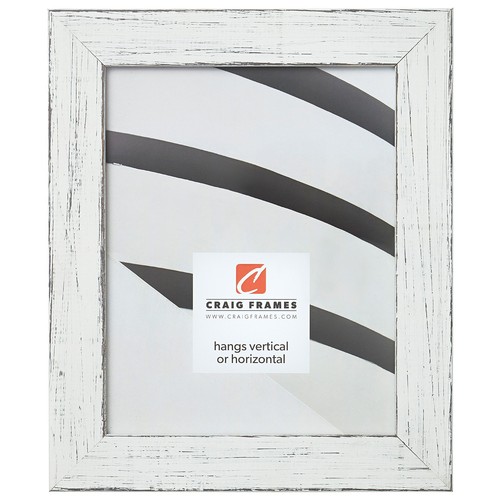 Jasper 16x20 Picture Frame, Country Marshmallow White, Wall Display