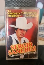 Segio Sanchez El Autentico De Sinaloa Cassette Tape