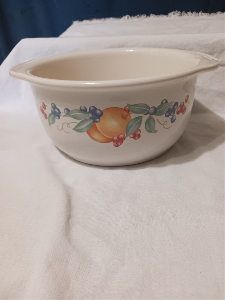 CORELLE COORDINATES ABUNDANCE STONEWARE, QTS, OVEN SAFE