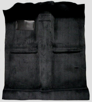 ACC Black Cutpile Carpet Molded Flooring Fits 1996-2000 Honda