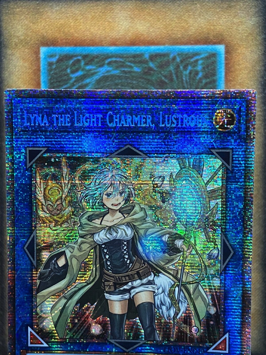 Yugioh Lyna The Light Charmer, Lustrous LIOV-EN049 Starlight Rare