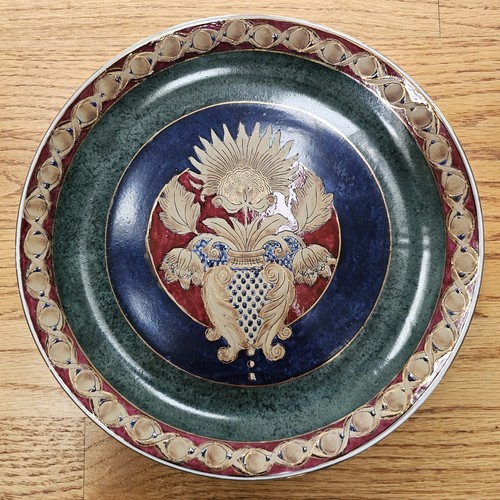 Decorative Plate with Gold Accents by Oriental Accent 10 Inch No Chips Beautiful