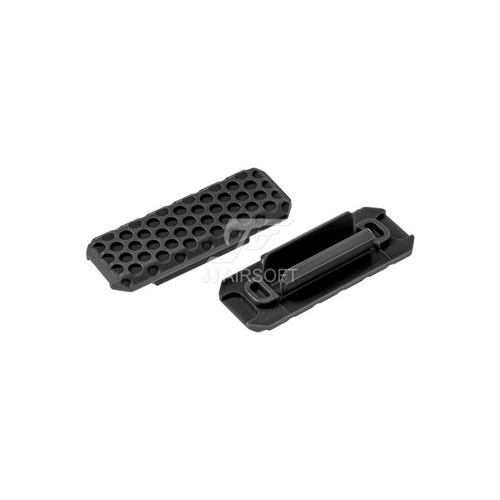 M-LOK Rail Covers hexagon pattern 1.5in length pk of 8 JA-1930-BK - Picture 4 of 4