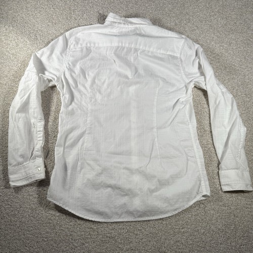 Camicia Marc Anthony slim fit taglia small bianca 100% cotone con bottoni e colletto - Foto 6 di 6