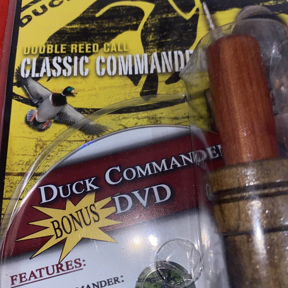 Duck Commander Classic Dvd Vintage Commander Double Reed Duck Call Usa New - Image 2 of 4