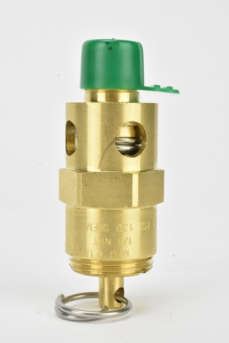 NEU Kingston KSV25 1/8" NPT Messing Sicherheitsventil mit weichem Sitz