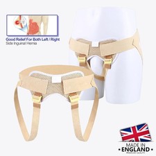 Men Hernia Belt Truss Brace Adjustable Groin Straps Compression Pads Breathable