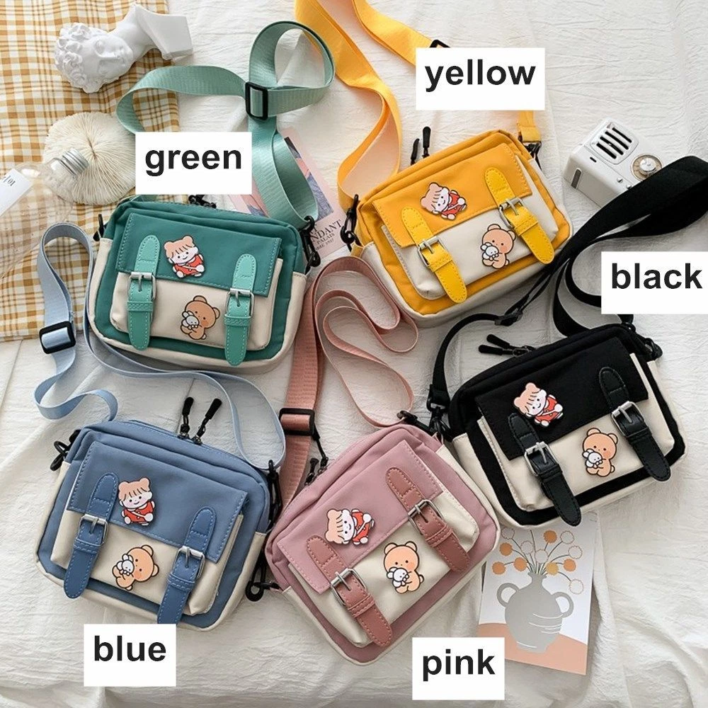 2023 Crossbody Canvas Sling Bag For Women New Korean Style Simple Hobos  Chest Bag Students Shoulder Bag With Adjustable Strap | Fruugo AE