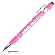 Personalised Metal High Quality Laser Engraved Pen Promotional Gift Pink