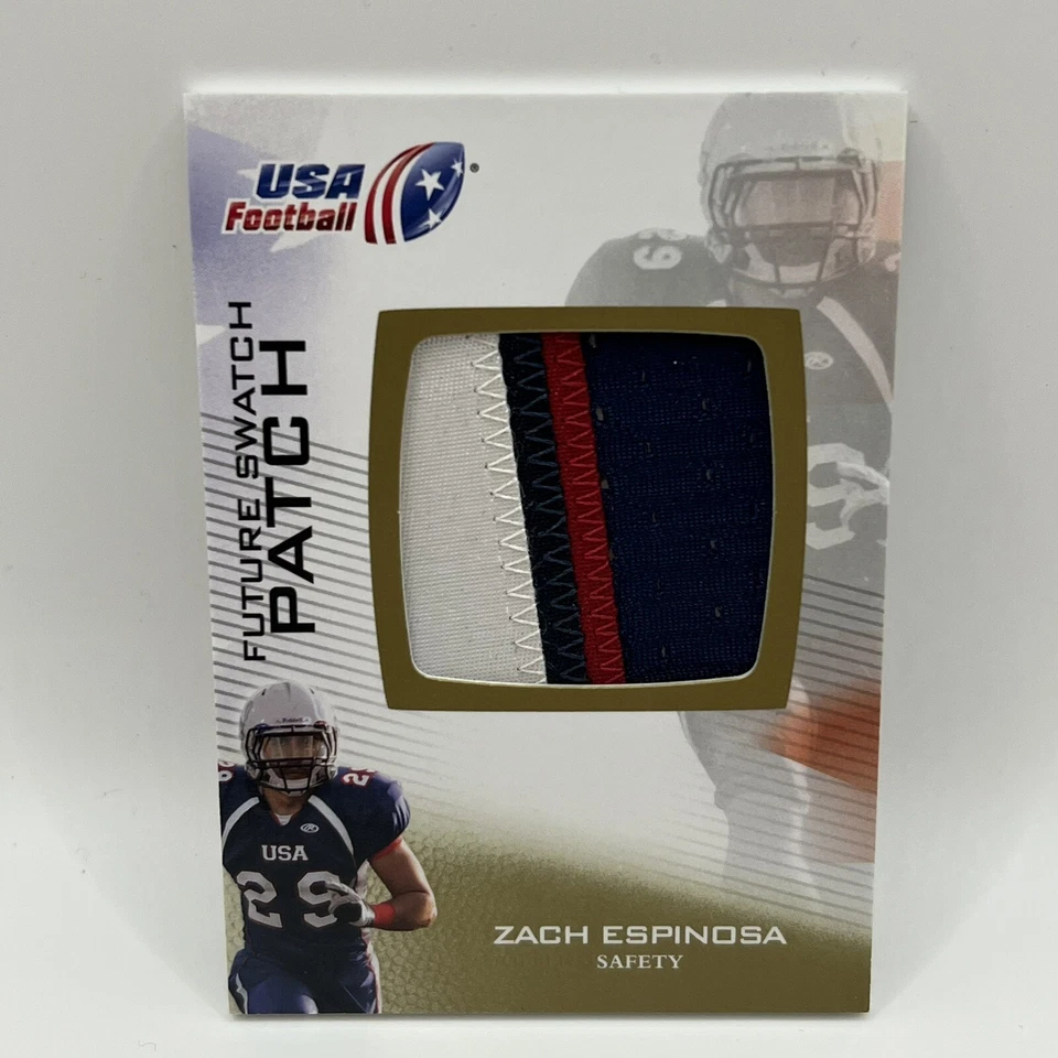 2012 Upper Deck USA Football Future Swatch & Patch Pick One! - Image 2 of 4
