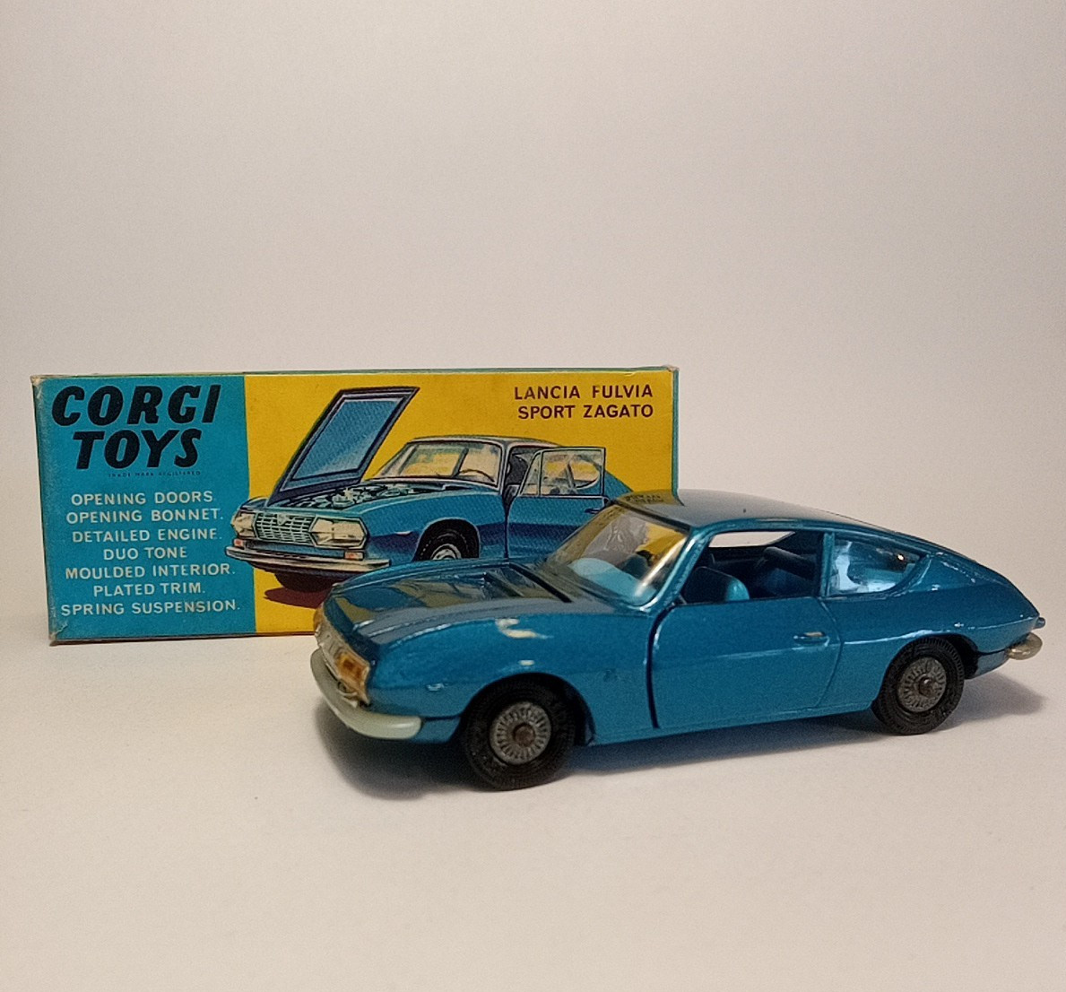 Corgi 332, Lancia Fulvia - Free Price Guide & Review