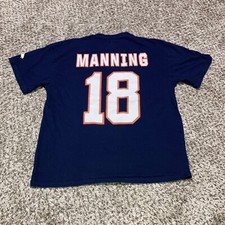 Denver Broncos Peyton Manning T Shirt Size XL 18 NFL Football