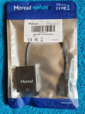 Moread Gold-Plated HDMI to VGA Adapter