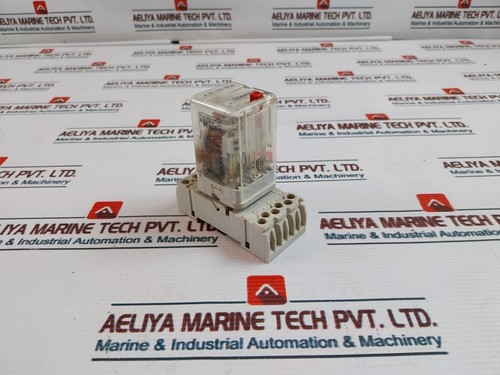 KUHNKE UF3G-24V DC N Power Relay With Base 6A - Picture 2 of 6