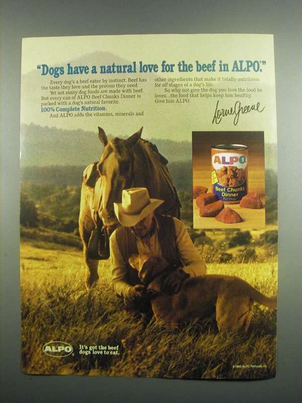 Ad - Lorne Greene