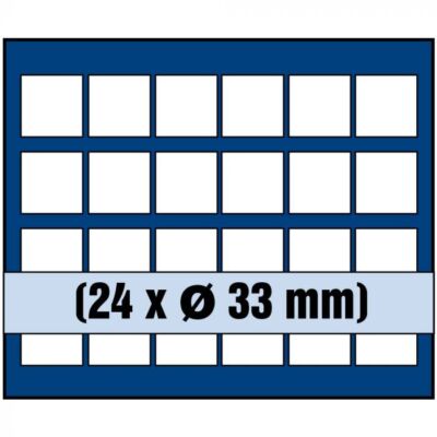 Safe Münztableau 6333 SP für 24 Münzen bis 33 mm Ø Neu