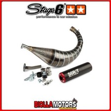 S6-96188751/RE MARMITTA SCARICO STAGE6 R/T 70-80 MINARELLI AM6 SIL. ROSSO a pass