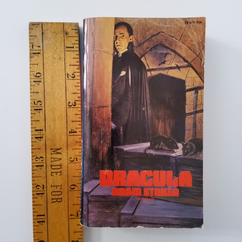 DRACULA by BRAM STOKER Vintage Soft Cover 1971 By Nore Kramer Rare - Picture 12 of 12