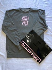 NEW BLACKPINK Official Born Pink Tour Merch Black Hoodie Large Plus Official Bag