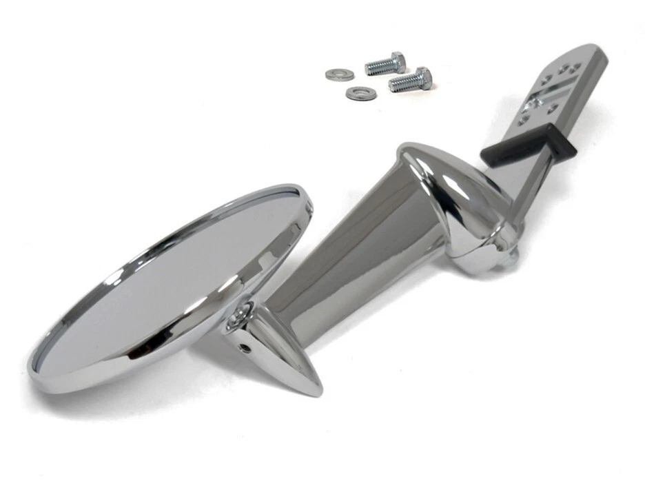 ¡NUEVO! Espejo retrovisor exterior cromado para camioneta Ford F-100 1953-1966 F250 F350 Foto 2 de 4