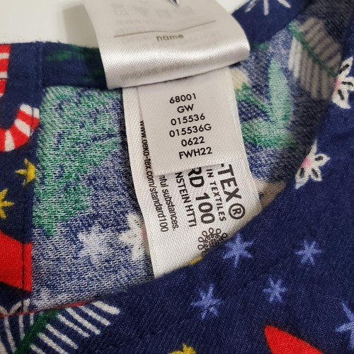 Hanna Andersson Girls Flannel Dress 12 Winter Wonderland Long Sleeve Christmas - Picture 10 of 10