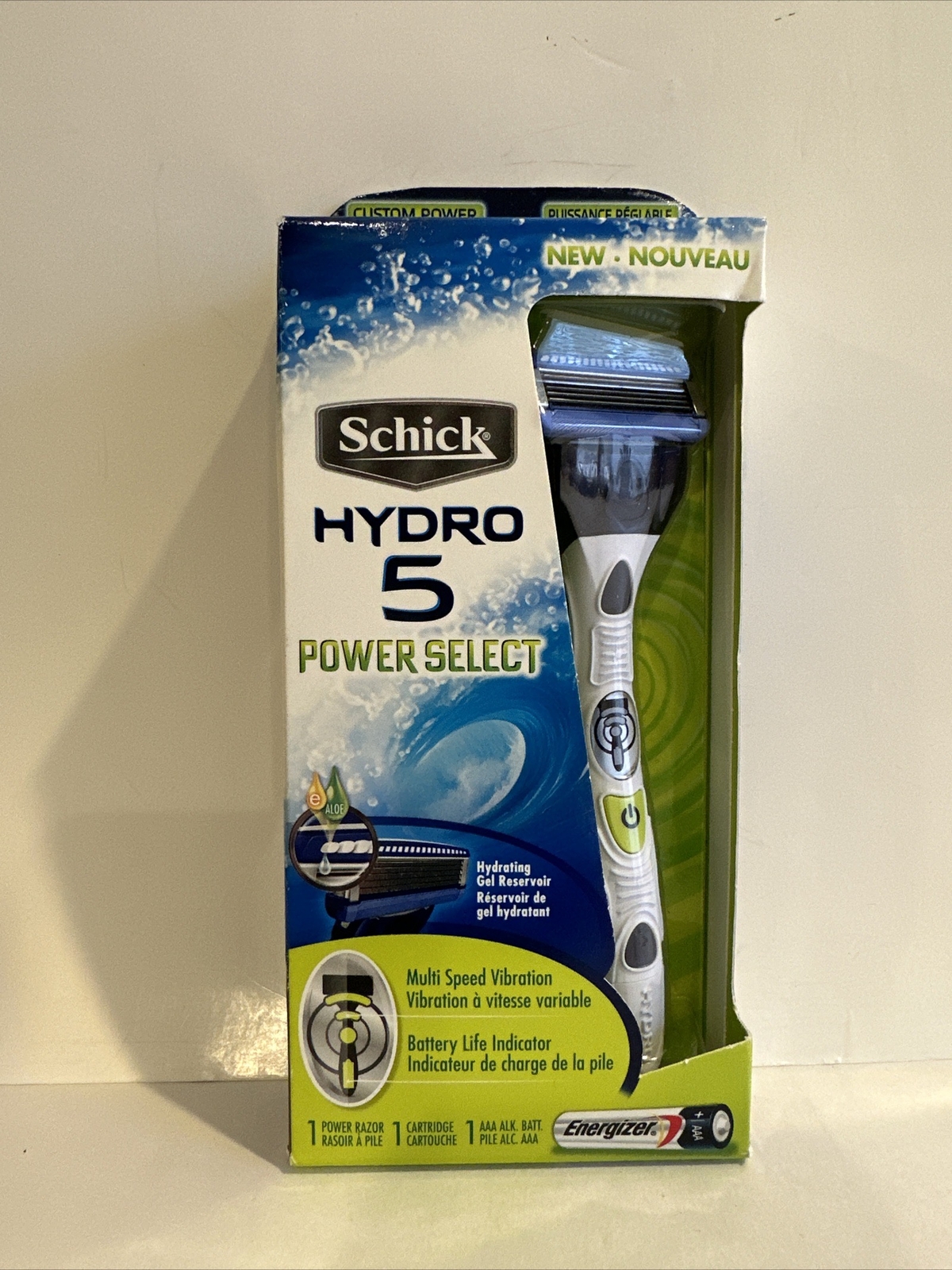 Schick Hydro 5 Cartridge Razor Power Select Discontinued HTF