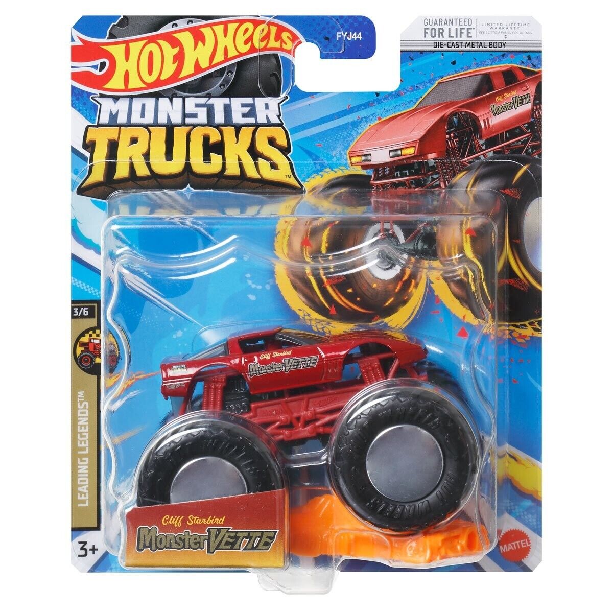 Hot Wheels - 2023 Monster Trucks Leading Legends 3/6 Monster Vette