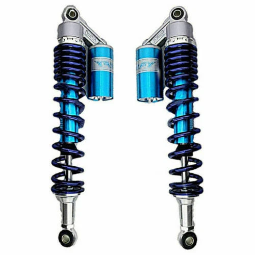 Par de suspensión neumática amortiguador moto 13,5" 340 mm para Honda apto para Yamaha Foto 2 de 4
