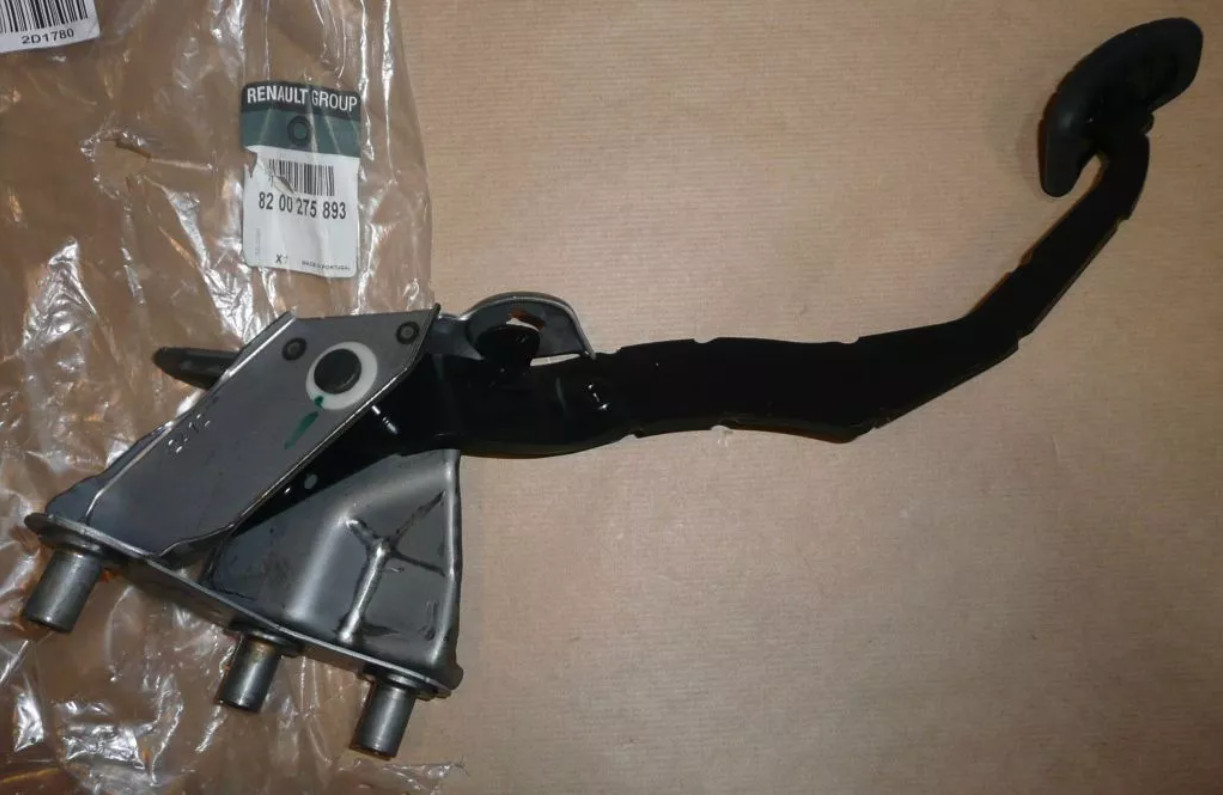 Pédale d'embrayage pour réparation commande Renault Clio 3 essence