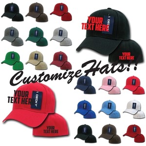curved fitted hats