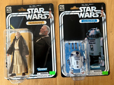 Star Wars Black 40th Anniversary A New Hope Wave 1 Set