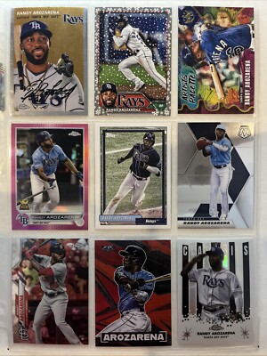 Randy Arozarena 9 Card Lot