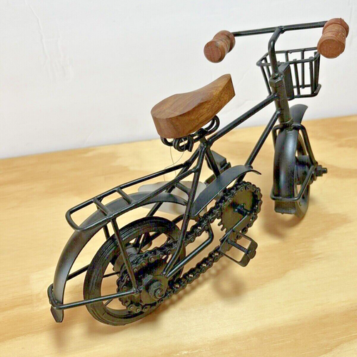 Classic Iron Bicycle, Retro Handmade Iron Bicycle Unique Art Deco New - Picture 9 of 10
