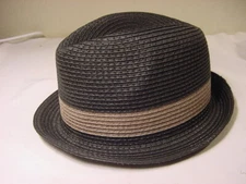 FEDORA HAT - 100% PAPER - WOMEN'S ONE SIZE FITS MOST