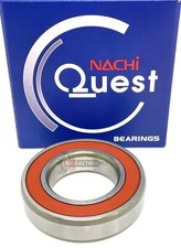 NACHI 6006 2NSE C3 DEEP GROOVE BALL BEARING, RUBBER SEALED 30x55x13mm 6006-2RS.