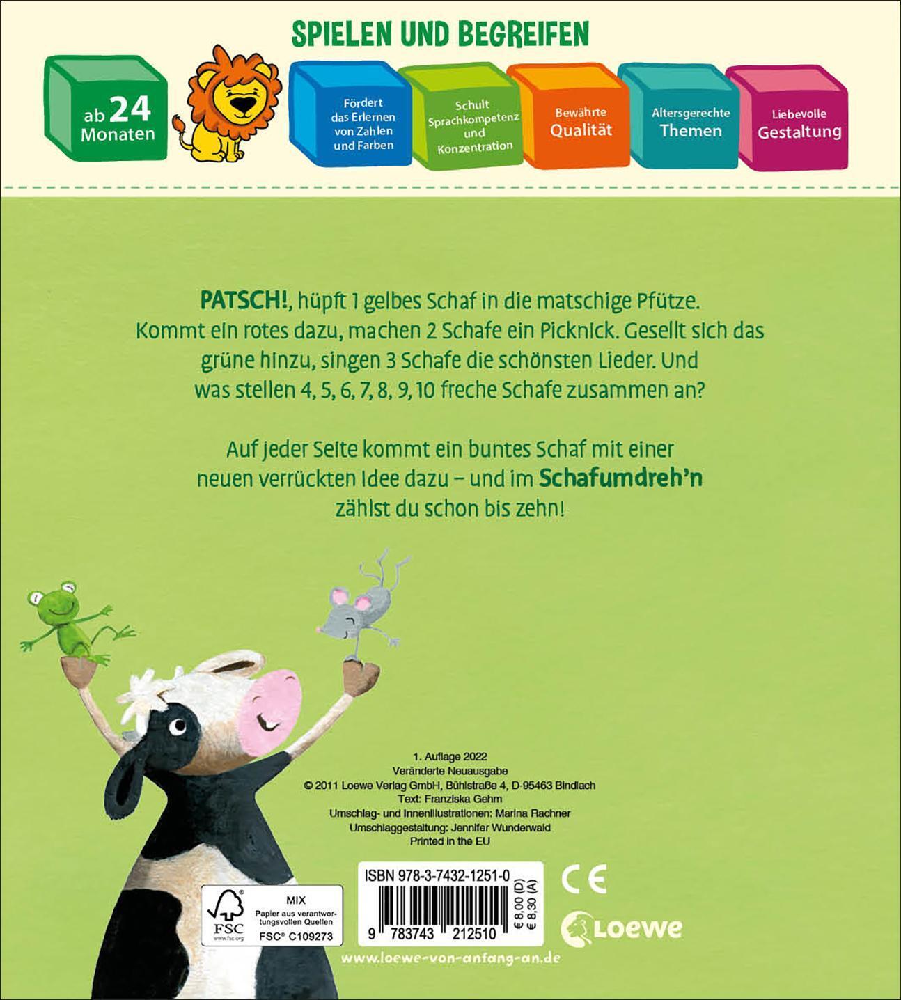 Thumbnail - 10 Kleine Schafe | Franziska Gehm | Buch | 24 S. | Deutsch | 2022 |