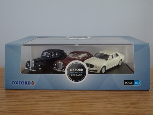 JUEGO MODELO COCHE OXFORD DIECAST BENTLEY MK6 CONTINENTAL MULSANNE 76SET27 1:76 - Imagen 2 de 3