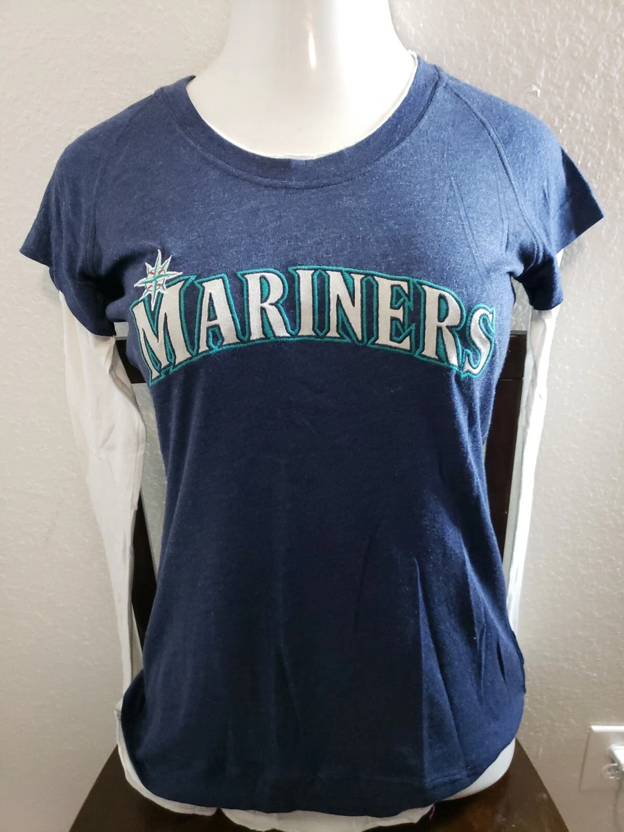 Nike Women's Seattle Mariners Long Sleeve T-Shirt Size M