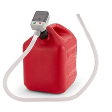 Deway Fuel Transfer Pump, Battery Powered, 51" Hose with 2.4GPM Basic Clip-On