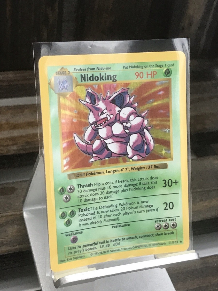 nidoking pokemon card ebay Pokemon Card PSA9 Nidoking Break CP6 044/087 RR Japanese PS747