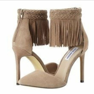 steve madden taupe heels