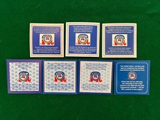 Republican National Committee Lapel Pin Buttons On Cards, 2003-2009, Lot Of 7.