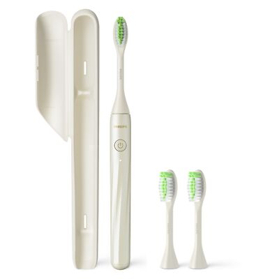 Philips One by Sonicare Snow Rechargeable Toothbrush, Brush Head Bundle, BD3002/