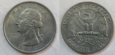  Grande big coin reproduction QUARTER DOLLAR 1972 / 74 g / diamètre 7.5 cm
