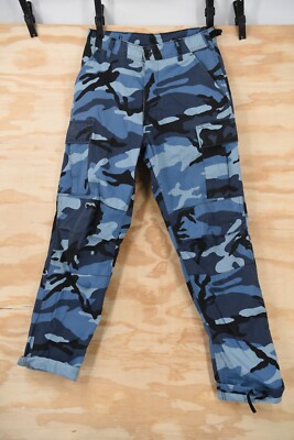 パンツ 90s \"US MILITARY\"  camo pants blue Sky Blue Camo ROTHCO MENS BDU Pants, Military Fatigues CARGOS