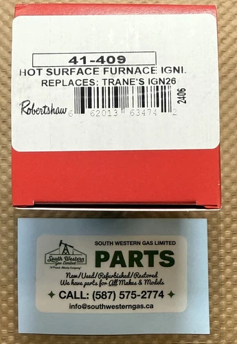 Robertshaw  41-409  Silicon Carbide Igniter