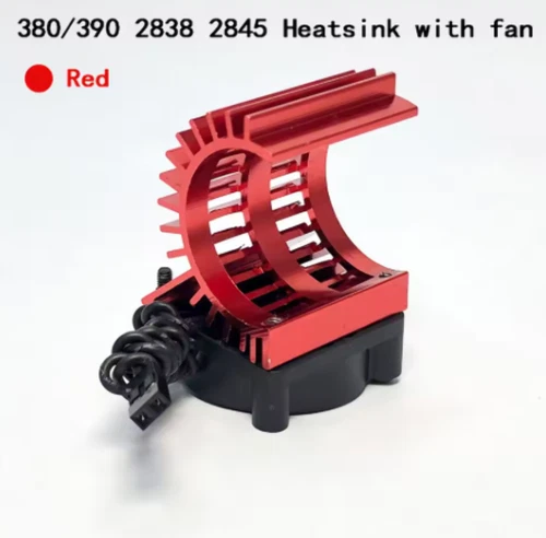WORC Clip on Motor Heatsink 30mm High Speed Fan LOSI NASCAR GROM 1/12 1/14 1/18