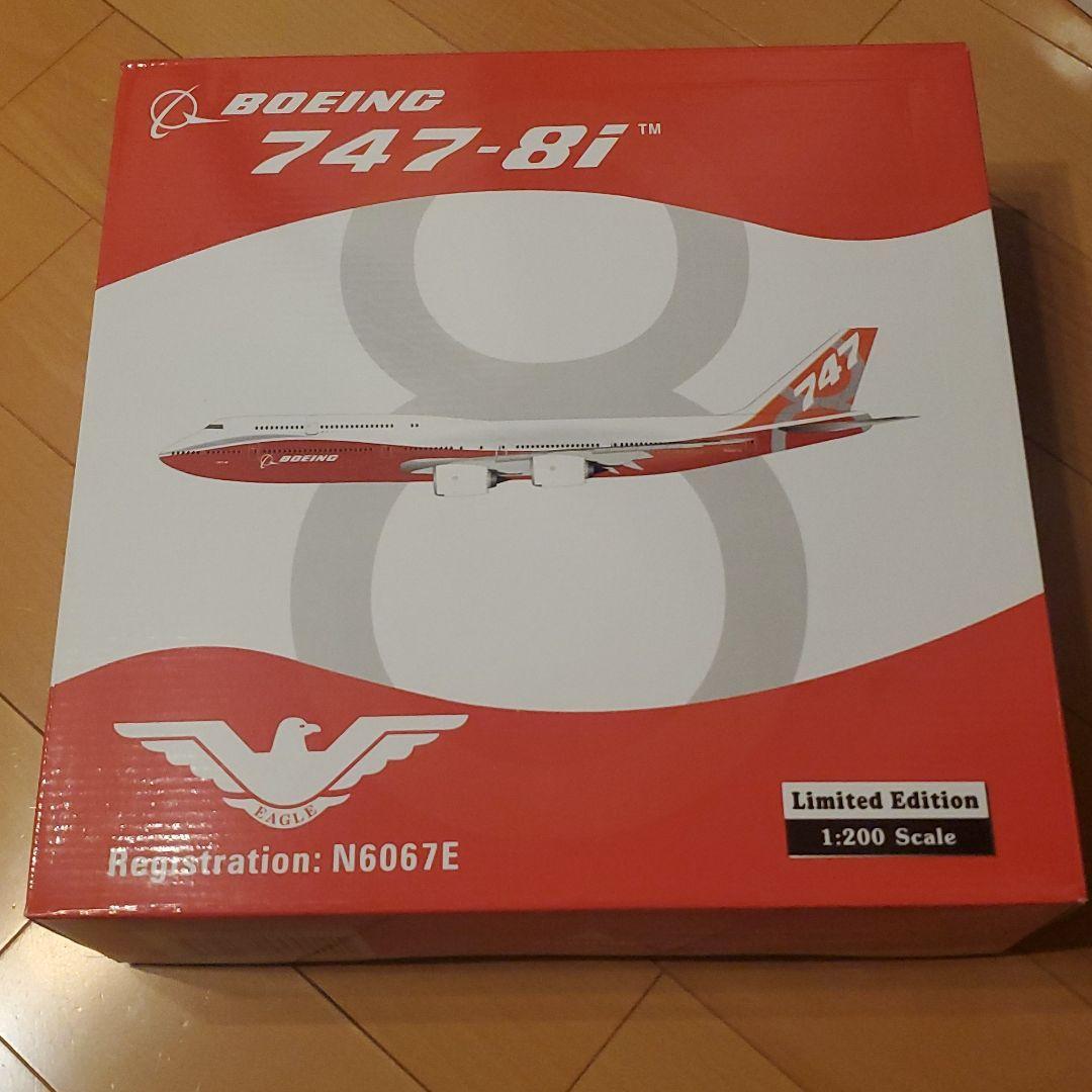 新品　ボーイング Intercontinental747-8 1/200 モデル for Hogan for Boeing 747-8 Intercontinental The Sunrise