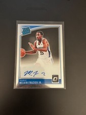 2018-19 Panini Donruss Optic Melvin Frazier Jr. Signatures #153 Rated Rookie