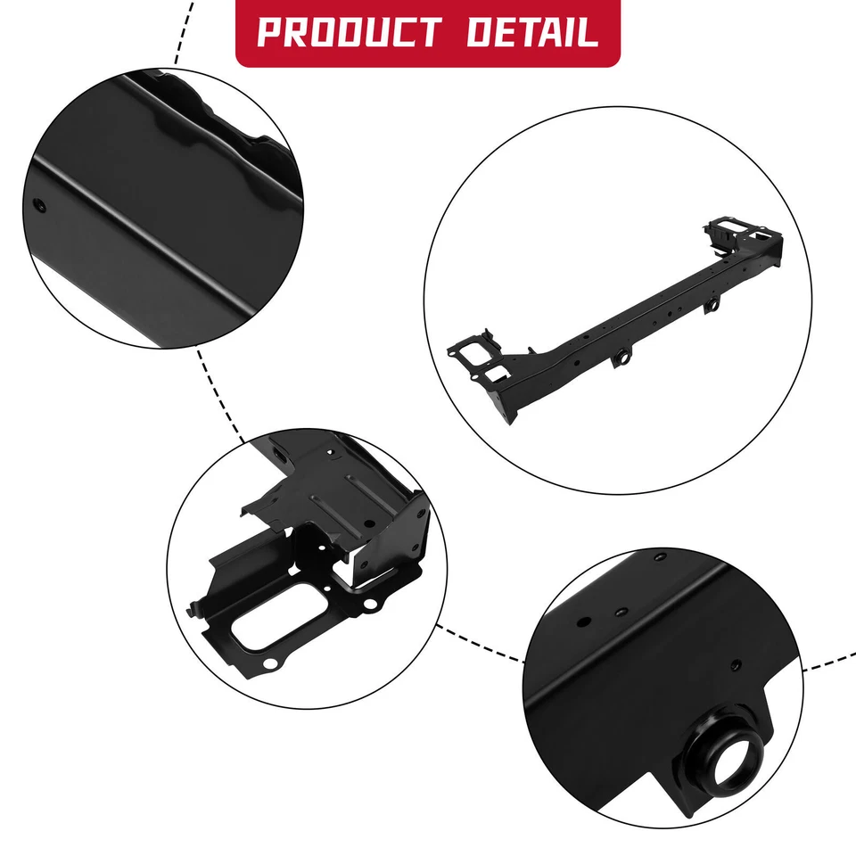 For Nissan 2000 2001 2002 2003 Maxima Radiator Core Lower Support Tie Bar Black - Imagem 3 de 4